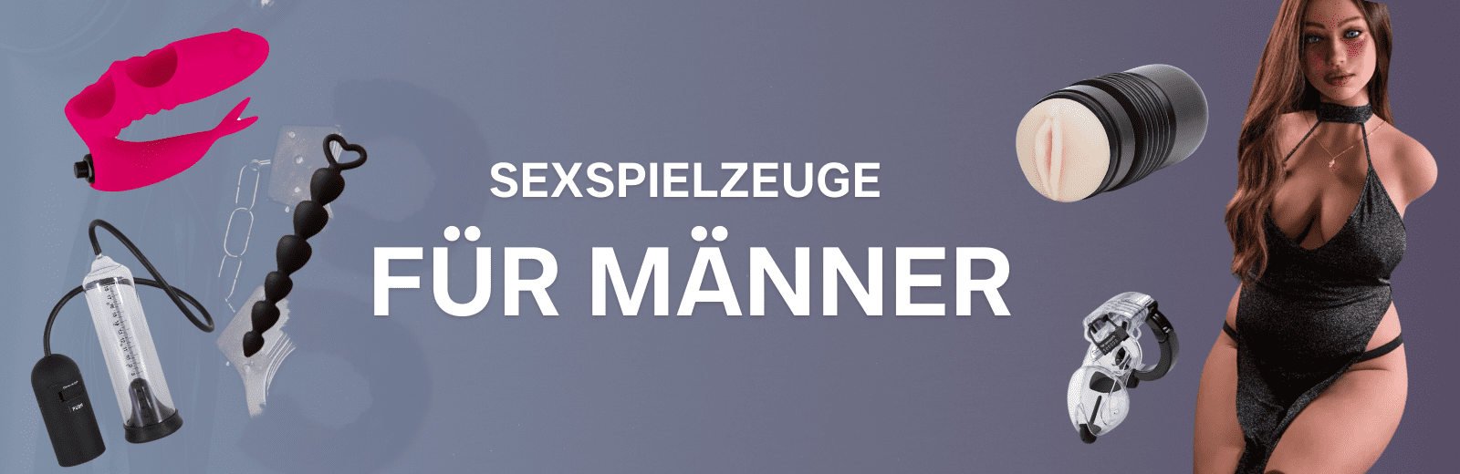 Sexspielzeuge für Ihn - Kategorie Header