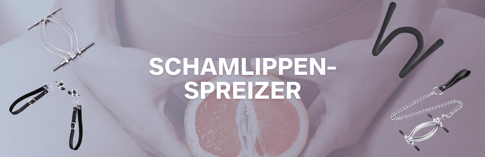 Schamlippenspreizer - Kategorie Header